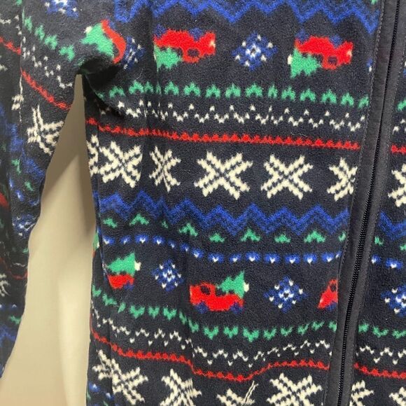 Kid’s Osh Kosh B’Gosh Christmas Fleece Jacket - Picture 2 of 4